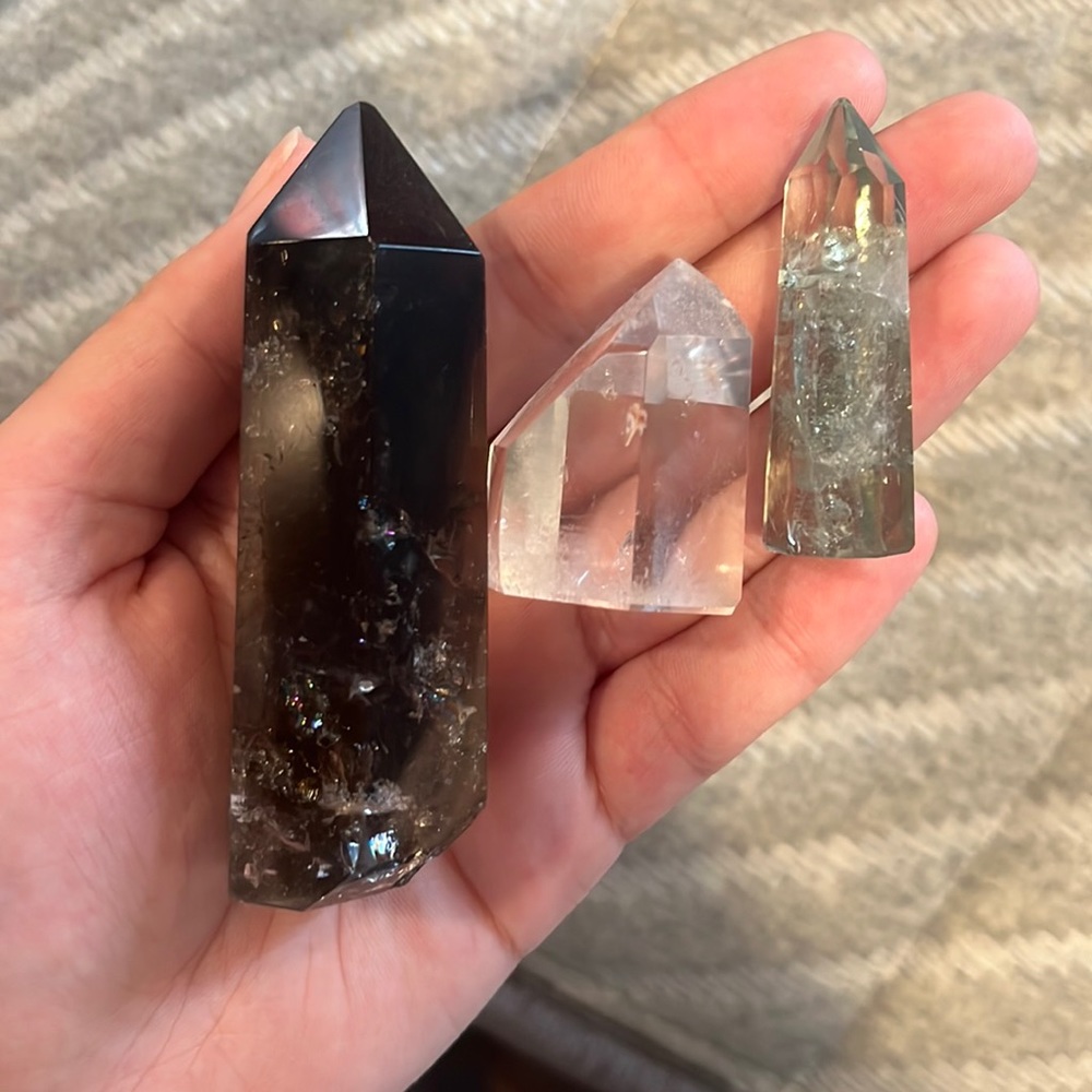 Crystal tower set